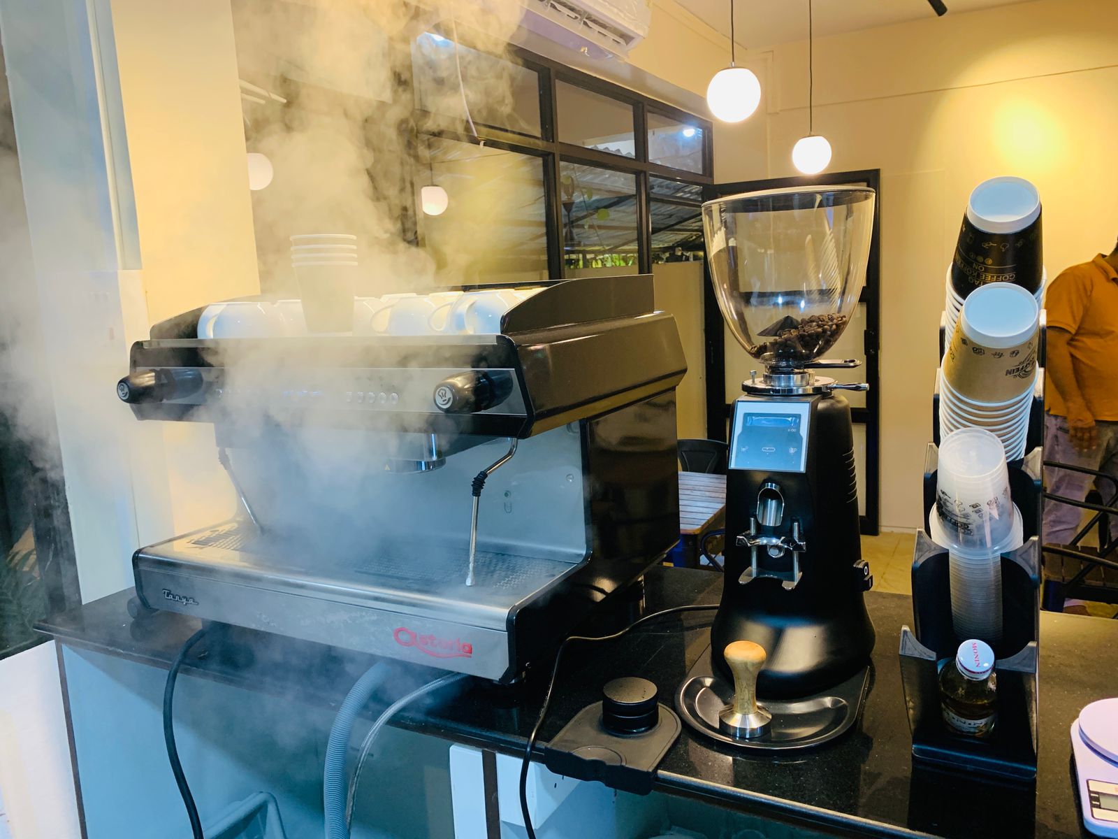 Coffee Koffein franchise enquiry background